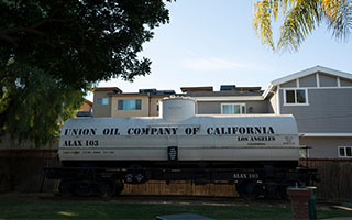 Southern California’s industrial heritage at the Lomita Railroad Museum in Lomita in Southern California